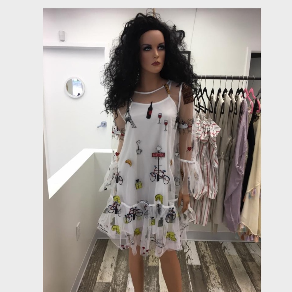 Garcia European Applique (2) Piece Dress